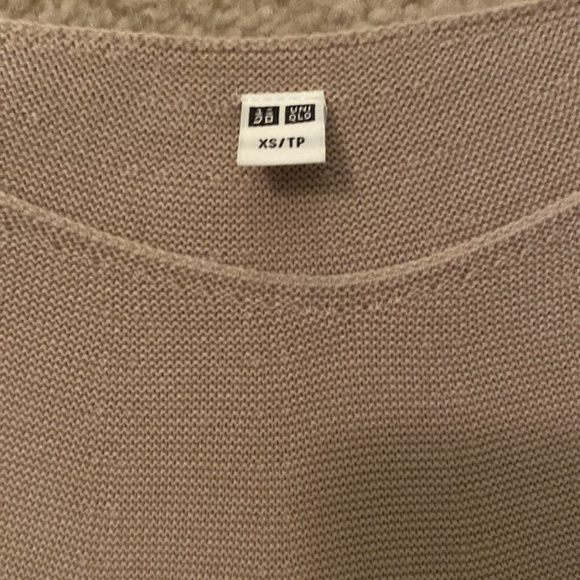 Uniqlo 3D cotton volume sleeve sweater NWOT - Picture 4 of 6